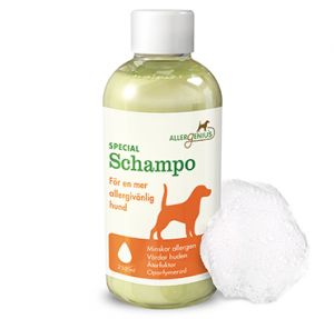 Allergenius specialschampo för den allergiska ägaren